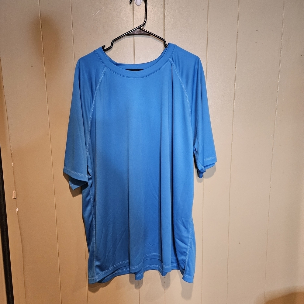 Kanu Men’s 4X Blue Performance Athletic Tee | Lightweight Comfort Active Shirt - Picture 2 of 3